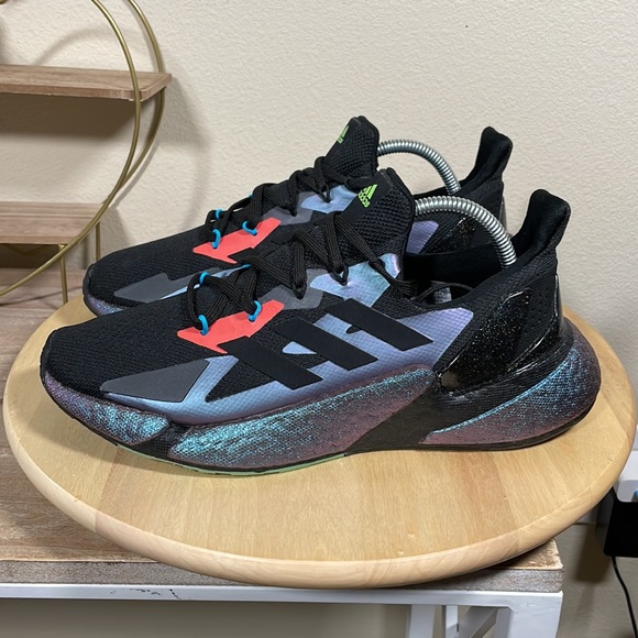 Adidas mens Boost Core Black sneakers size 9 - Picture 3 of 8